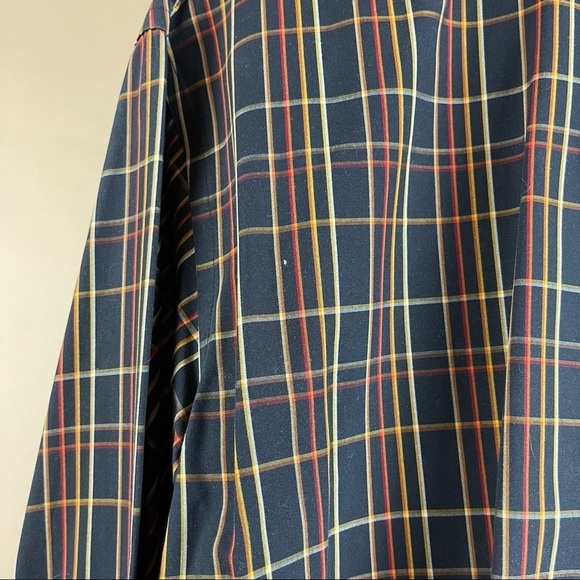 Enro Men’s Size Medium Non-Iron Poplin 100% Combed Cotton Dress Shirt Funky - Picture 10 of 12